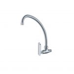 Brass Chrome Wall Sink Tap 1211C