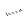 Brass Chrome Double Towel Rail 88002