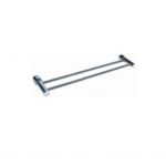 Brass Chrome Double Towel Rail 88002