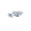 Brass Chrome Holder with Glass Soap Dish 88007